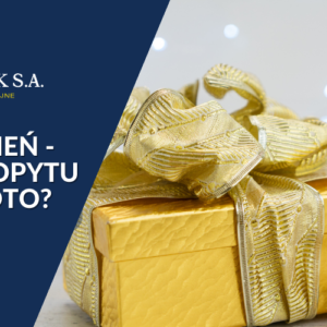 Grudzień to miesiąc, w którym zapotrzebowanie na złoto jest największe